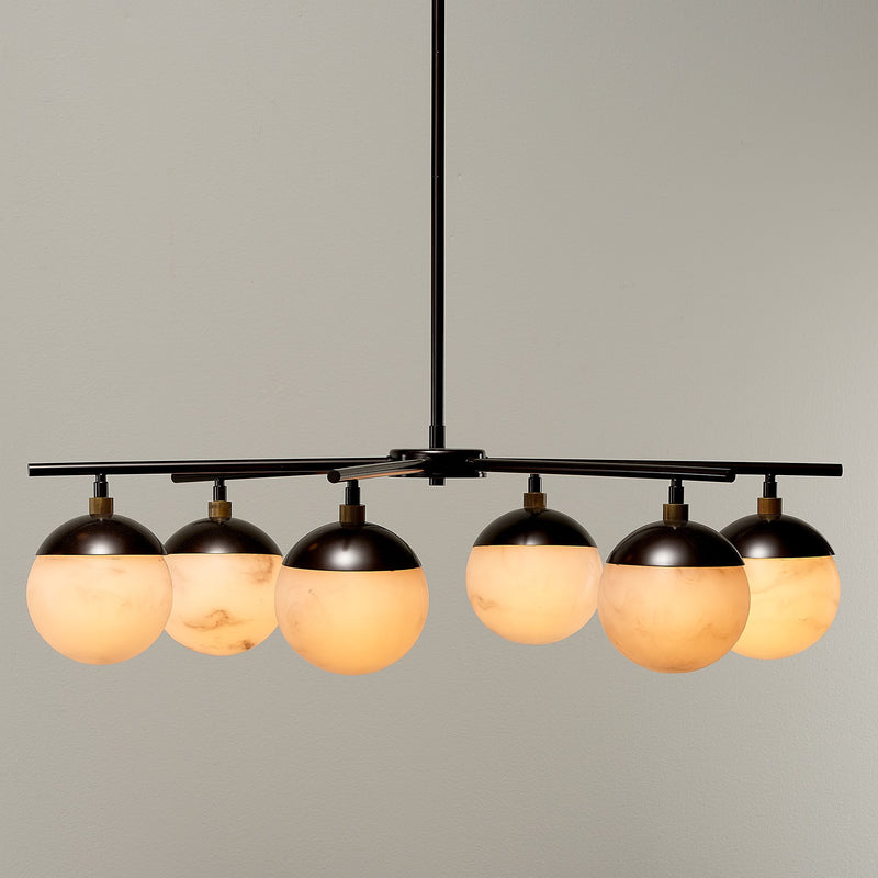 media image for metro 6 light chandelier by bd lifestyle 5metr6 chob 3 247