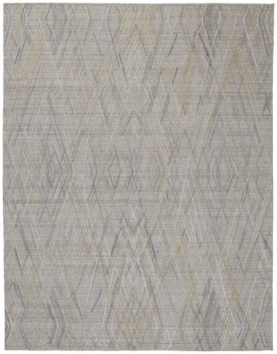product image of Huntley Hand Woven Gray and Taupe Rug by BD Fine Flatshot Image 1 568