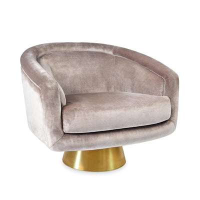 product image for bacharach swivel chair by jonathan adler 5 1