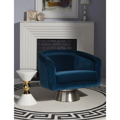 product image for bacharach swivel chair by jonathan adler 13 21