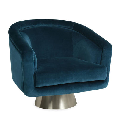 product image for bacharach swivel chair by jonathan adler 1 9