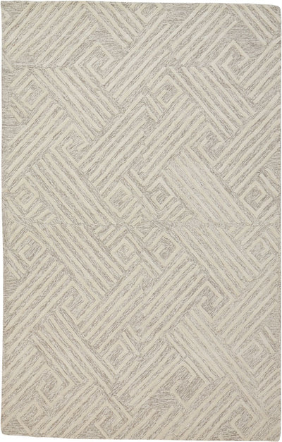 product image for Fadden Hand Tufted Ivory and Tan Rug by BD Fine Flatshot Image 1 81