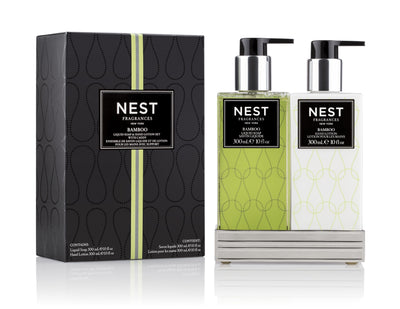 product image for Bamboo Liquid Soap and Hand Lotion Gift Set design by Nest Fragrances 95