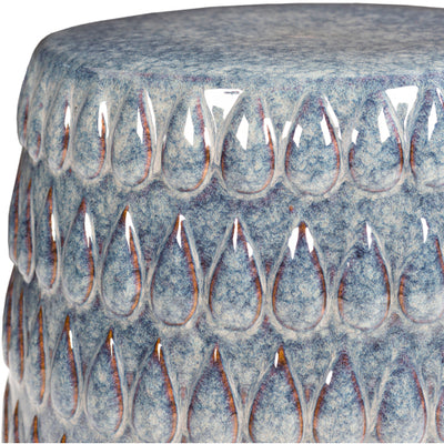 product image for Blackwell Indoor/Outdoor Ceramic Garden Stool in Various Colors Corner Image 3 13