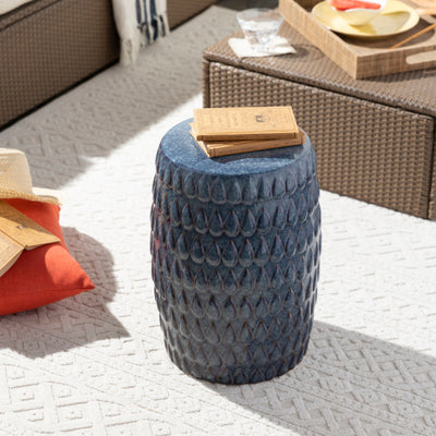 product image for Blackwell Indoor/Outdoor Ceramic Garden Stool in Various Colors Styleshot Image 82