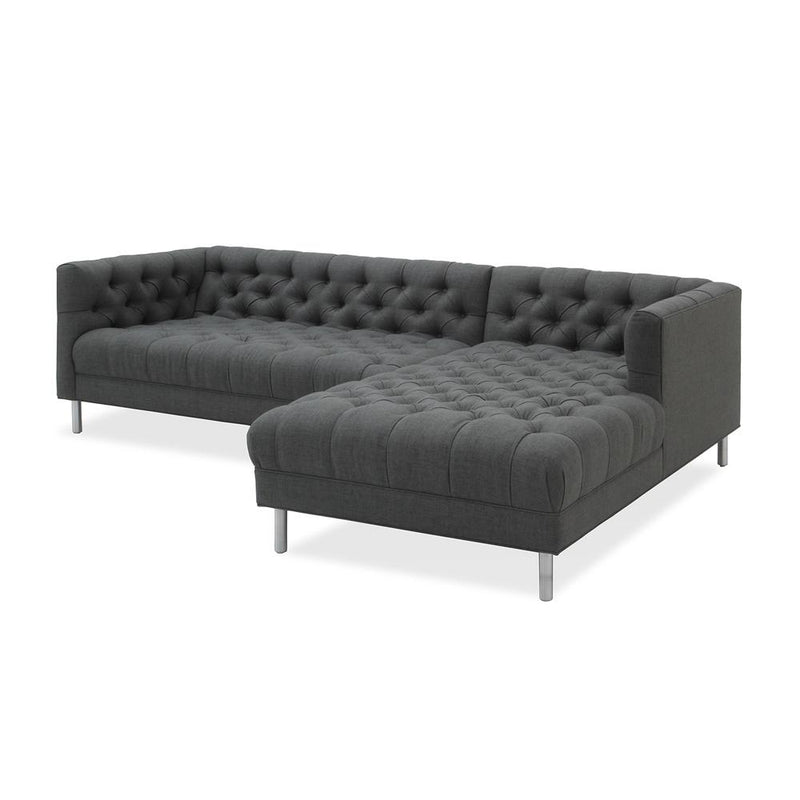 media image for baxter chaise sectional right arm facing by jonathan adler 5 231