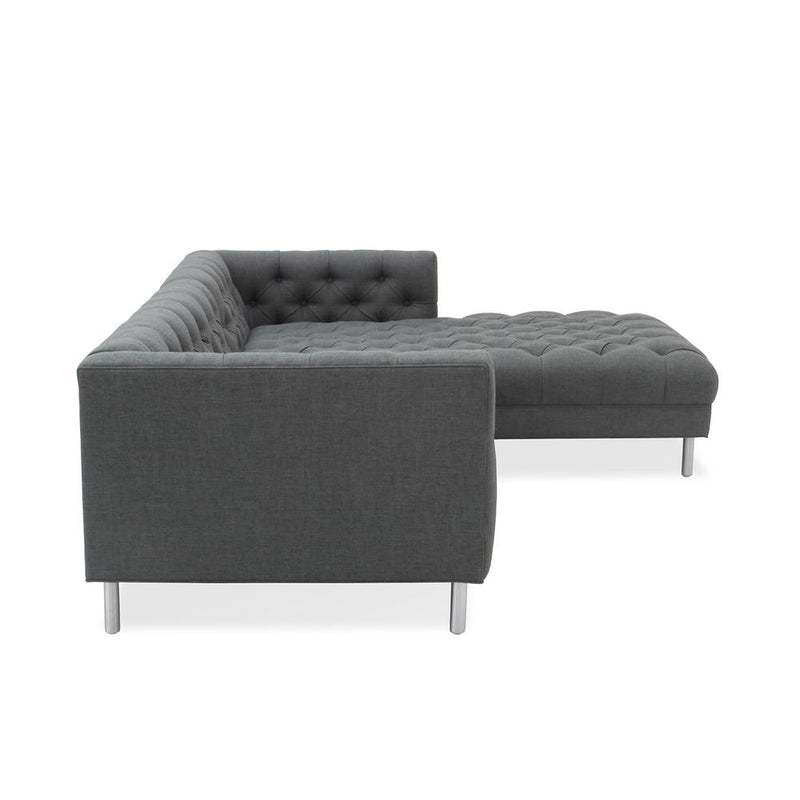 media image for baxter chaise sectional right arm facing by jonathan adler 8 294