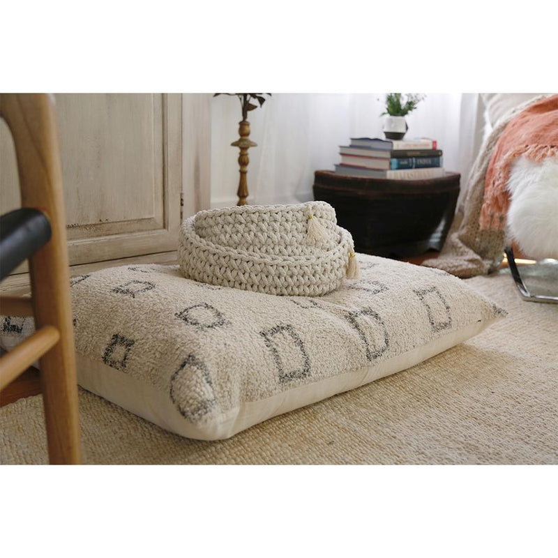 media image for bowie hand woven pillow by pom pom at home 3 299