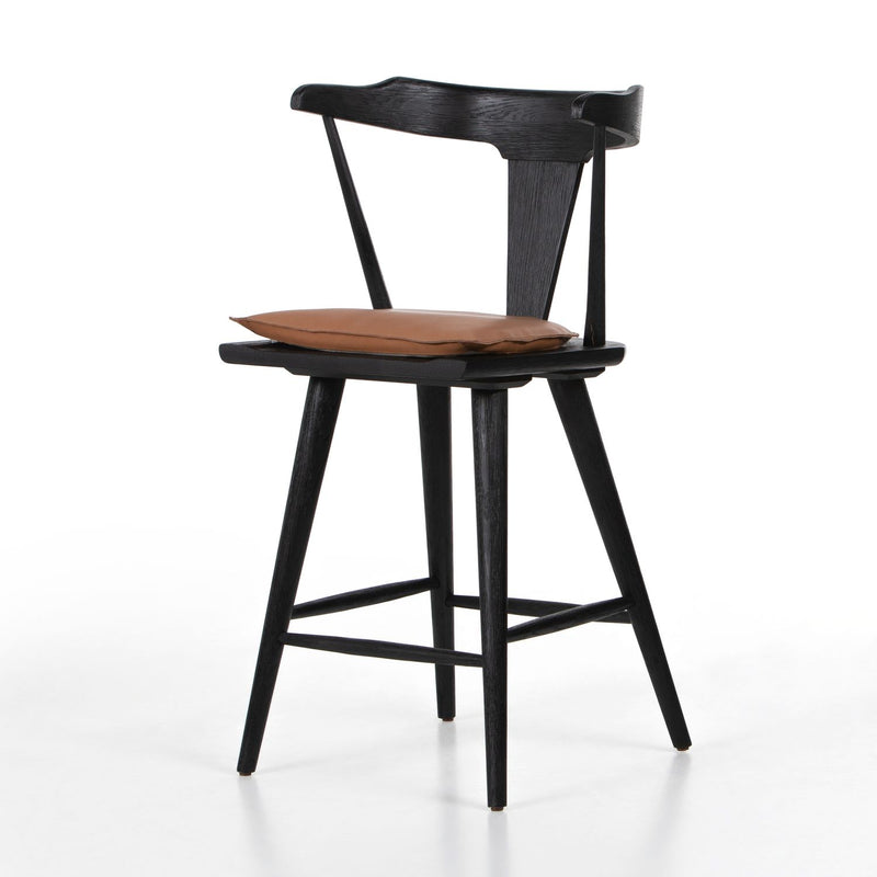 media image for Ripley Stool w/ Cushion in Various Colors Flatshot Image 1 277