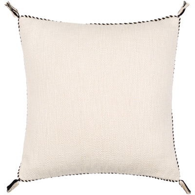 product image of Braided Bisa Cotton Ivory Pillow Flatshot Image 543