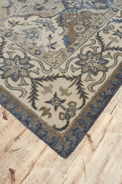 product image for Botticino Blue and Gray Rug by BD Fine Corner Image 1 4
