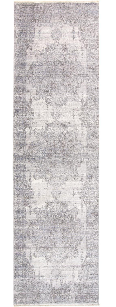 product image for Tirza Gray and Blue Rug by BD Fine Flatshot Image 1 15