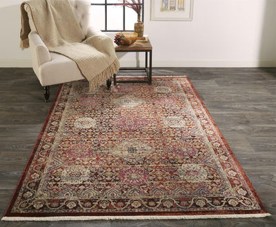 product image for Tessina Rust and Pink Rug by BD Fine Roomscene Image 1 32