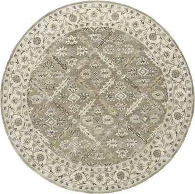 product image for Botticino Hand Tufted Green and Beige Rug by BD Fine Flatshot Image 1 2