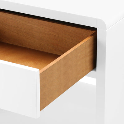 product image for Benjamin 1-Drawer Side Table by Bungalow 5 67