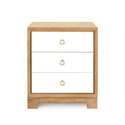 product image for Berkeley 3-Drawer Side Table in Various Colors by Bungalow 5 0