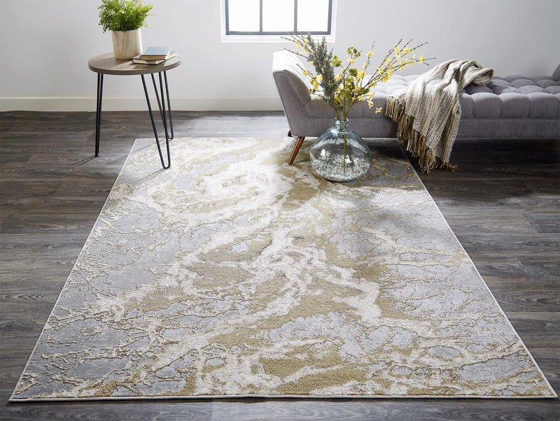 media image for Tripoli Gray and Beige Rug by BD Fine Roomscene Image 1 237