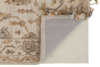 product image for Mansfield Ivory and Gold Rug by BD Fine Fold Image 1 18