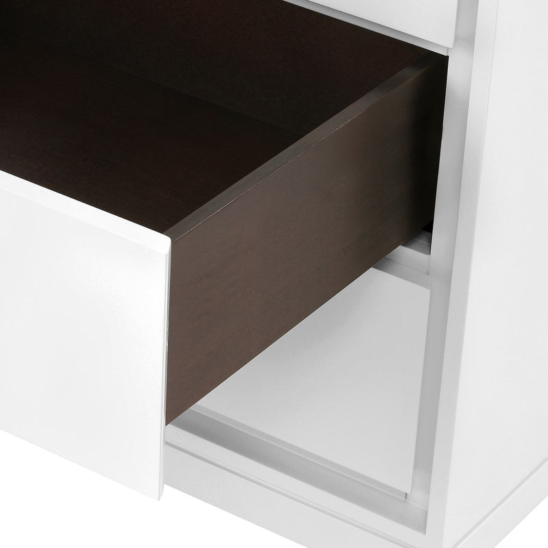 media image for Begamo 3-Drawer Side Table in Various Colors by Bungalow 5 275