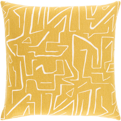 product image for Bogolani Cotton Mustard Pillow Flatshot Image 64