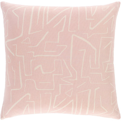 product image of Bogolani Cotton Pale Pink Pillow Flatshot Image 552