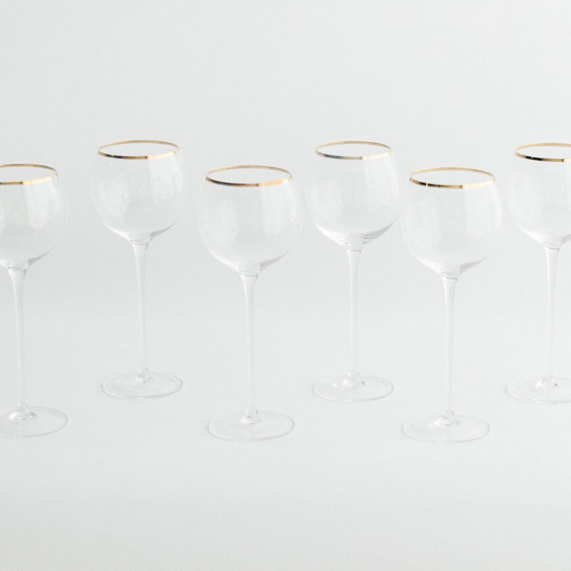 media image for siren white wine goblet set of 4 by borrowed blu bb0211s 6 243