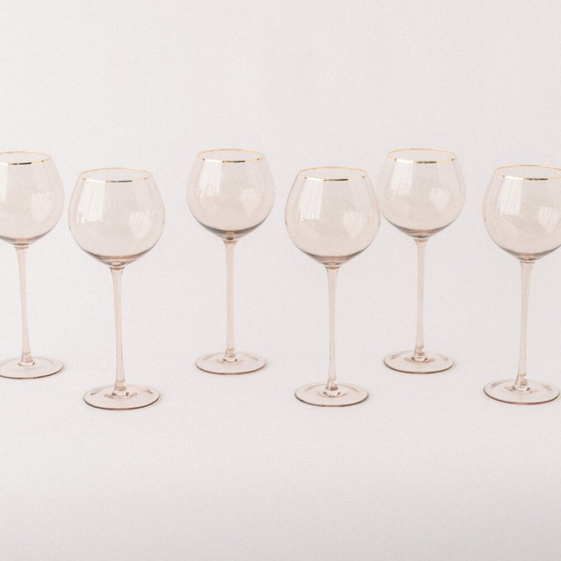 media image for siren white wine goblet set of 4 by borrowed blu bb0211s 1 228