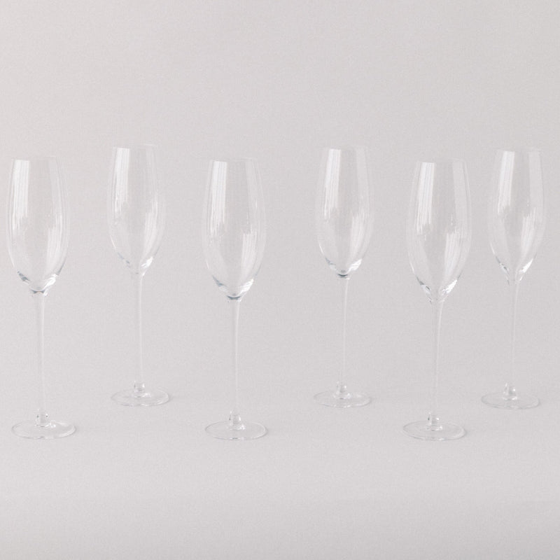 media image for siren champagne flute set of 4 by borrowed blu bb0229s 1 297