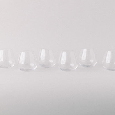 product image for siren short stemless goblet set of 4 by borrowed blu bb0212s 3 61