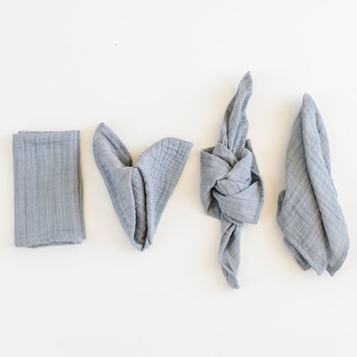product image for organic cotton napkin by borrowed blu bb0242s 17 28