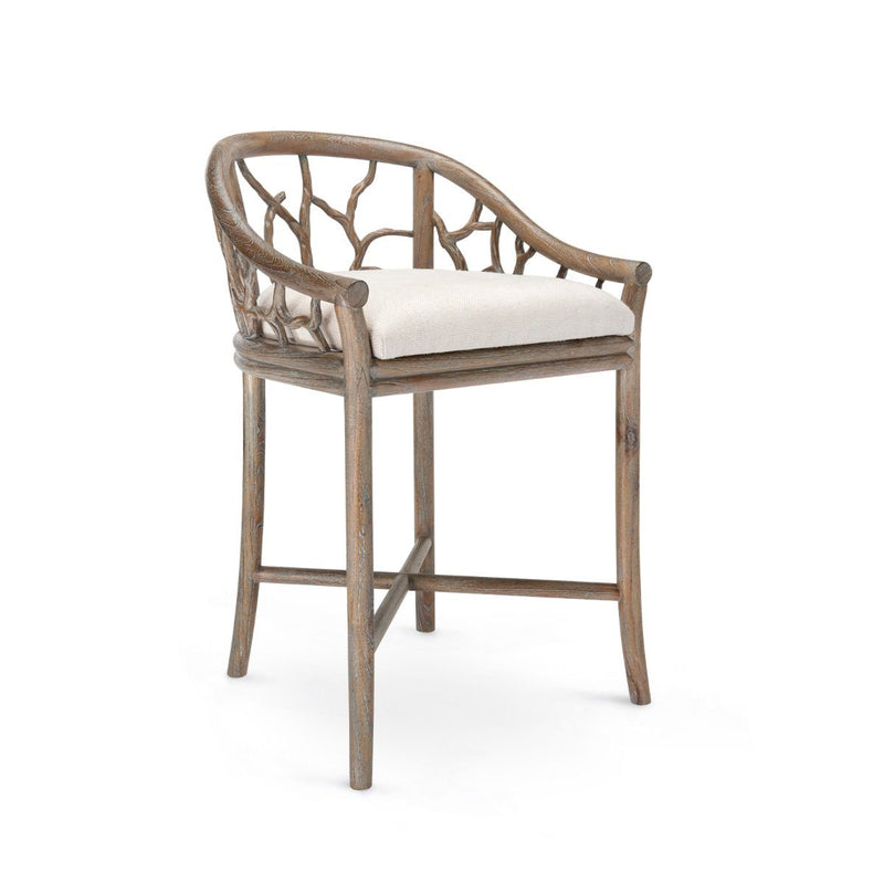 media image for Bosco Counter Stool in Driftwood by Bungalow 5 215