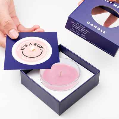 product image for its a bot secret message candle 2 68