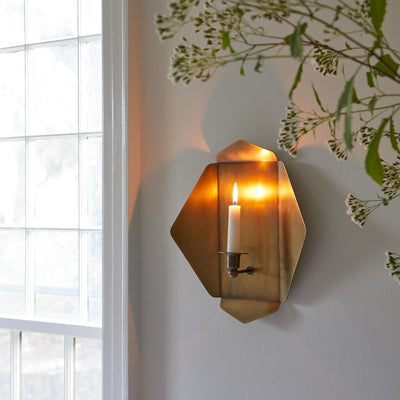 product image for Quaterfold Wall Candle Sconce 12