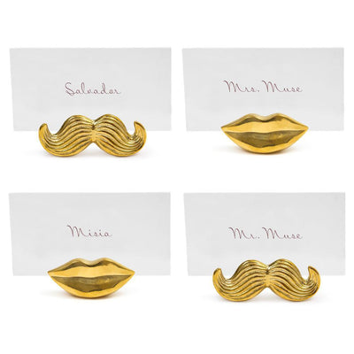 product image for muse mr mrs brass place card holders set of 4 5 54