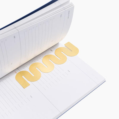 product image for Brass Bookmark in Wave 84
