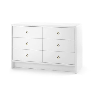 product image for Bryant Extra Large 6-Drawer Dresser in White design by Bungalow 5 87