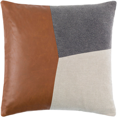product image for Branson Cotton Dark Brown Pillow Flatshot 2 Image 67