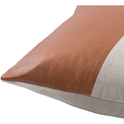 product image for Branson Cotton Dark Brown Pillow Corner Image 3 62
