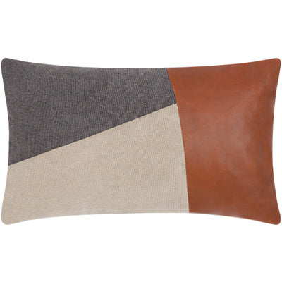 product image of Branson Cotton Dark Brown Pillow Flatshot Image 571