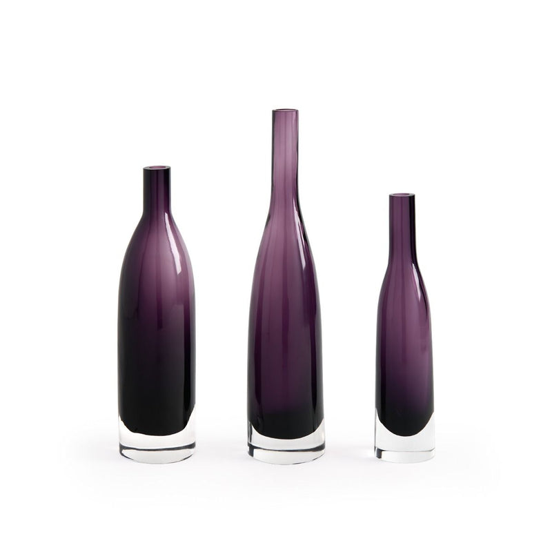 media image for Botella Vases set of 3 in Various Colors 230