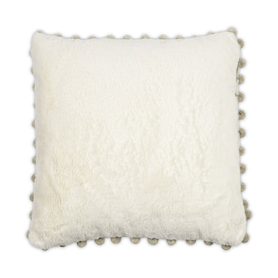 product image for Bunny Pom Pom Pillow in Various Colors design by Moss Studio 12