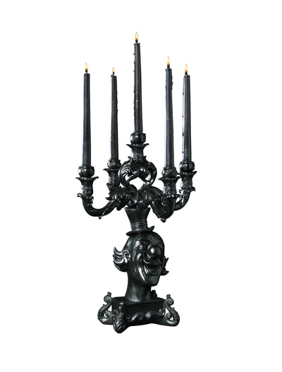 product image of burlesque black clown chandelier design by seletti 1 556