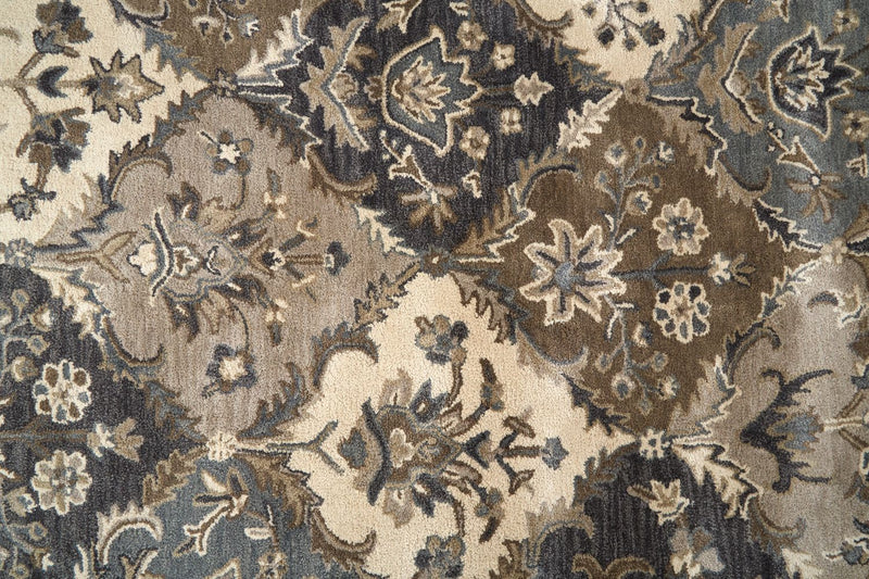 media image for Botticino Blue and Gray Rug by BD Fine Texture Image 1 285
