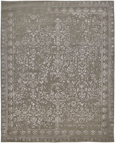 product image for Khalo Hand Tufted Gray and Silver Rug by BD Fine Flatshot Image 1 66