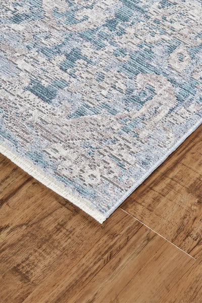 product image for Tirza Teal and Gray Rug by BD Fine Corner Image 1 85
