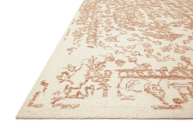 media image for Annie Hooked White / Rust Rug Alternate Image 18 251
