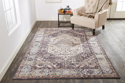 product image for Matana Gray and Purple Rug by BD Fine Roomscene Image 1 51