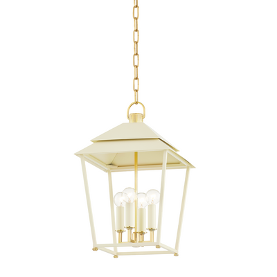 product image for natick 4 light lantern by hudson valley lighting 5119 agb sbk 2 98