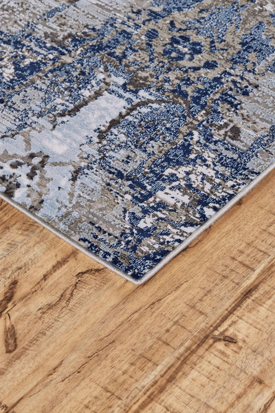 product image for Javers Ice Blue and Navy Rug by BD Fine Corner Image 1 24