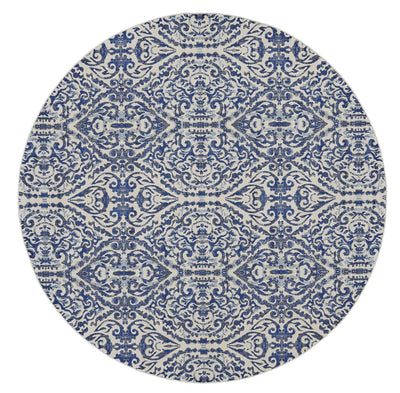 product image for Carini Blue and Ivory Rug by BD Fine Flatshot Image 1 38